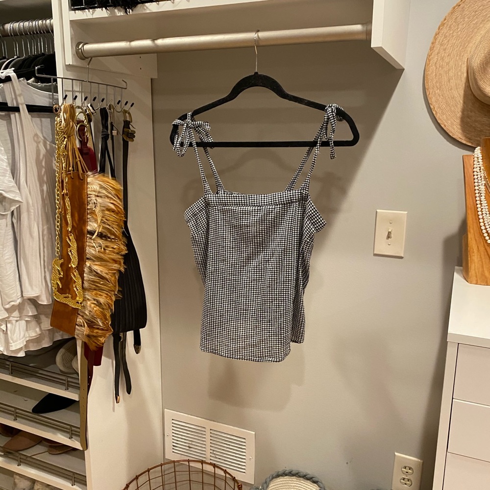 J.Crew Gingham Top